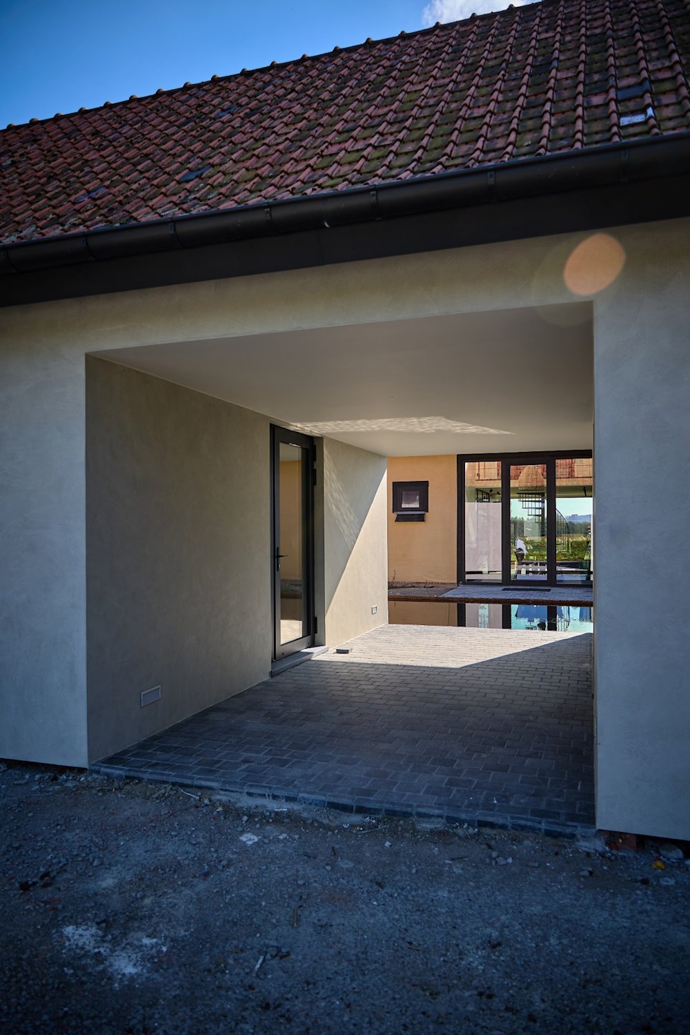 B2B - inspiratiegalerij - BOSSclima - stone art - color - Renoforce - villa - gevel33