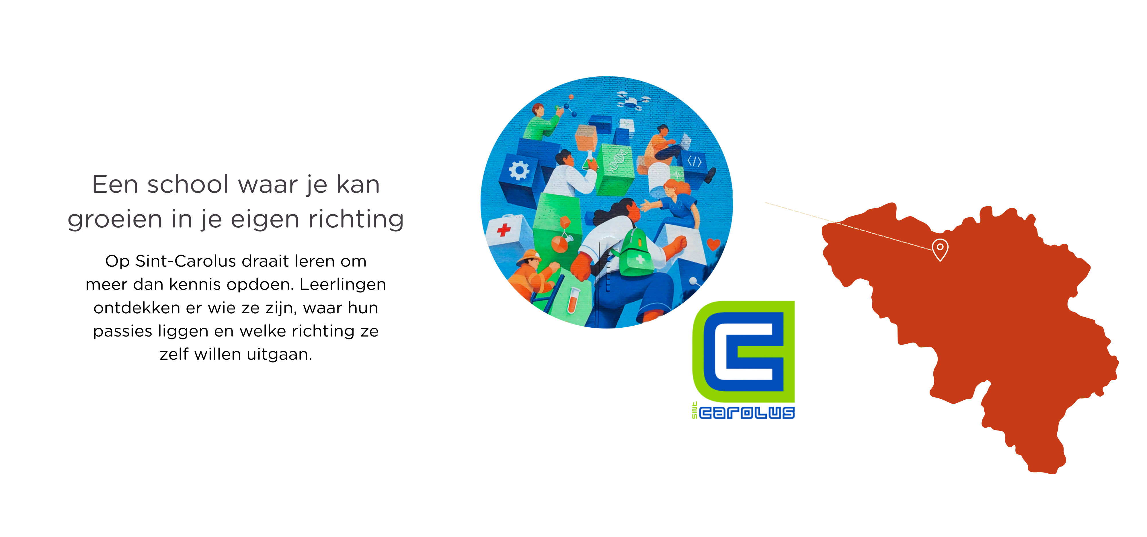 LP - win een muurschildering - SINT-CAROLUS Sint-Niklaas als image