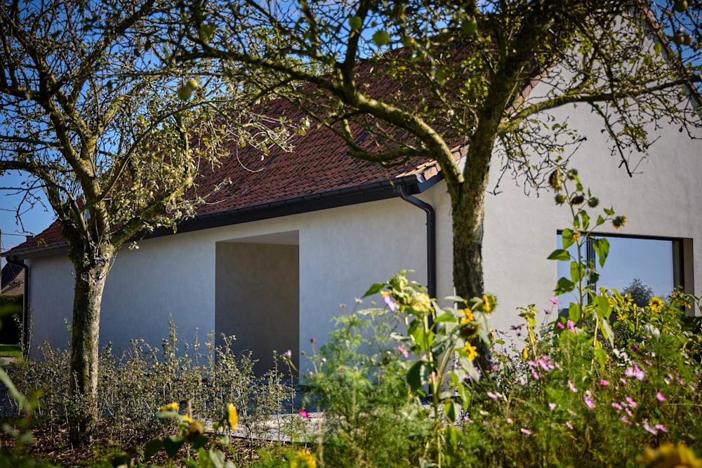 B2B - inspiratiegalerij - BOSSclima - stone art - color - Renoforce - villa - gevel15