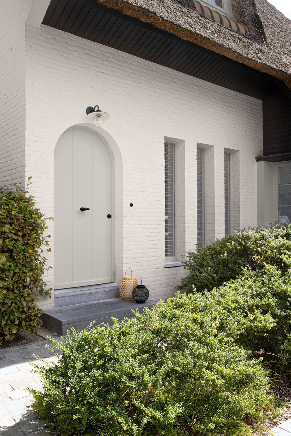 buimu - gevel - wit grijs - WE Z055 - strodak - pastime - coloramagazine