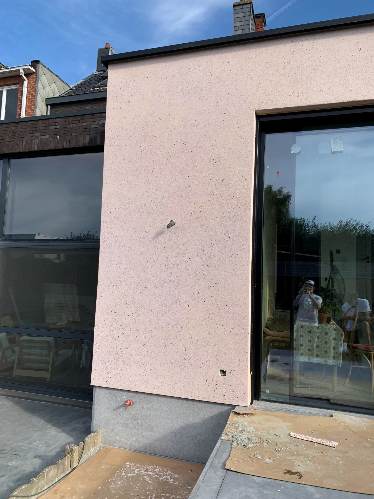 B2B - inspiratiegalerij - BOSSclima - Stone art - Terrazzo - aanbouw - gevel 5