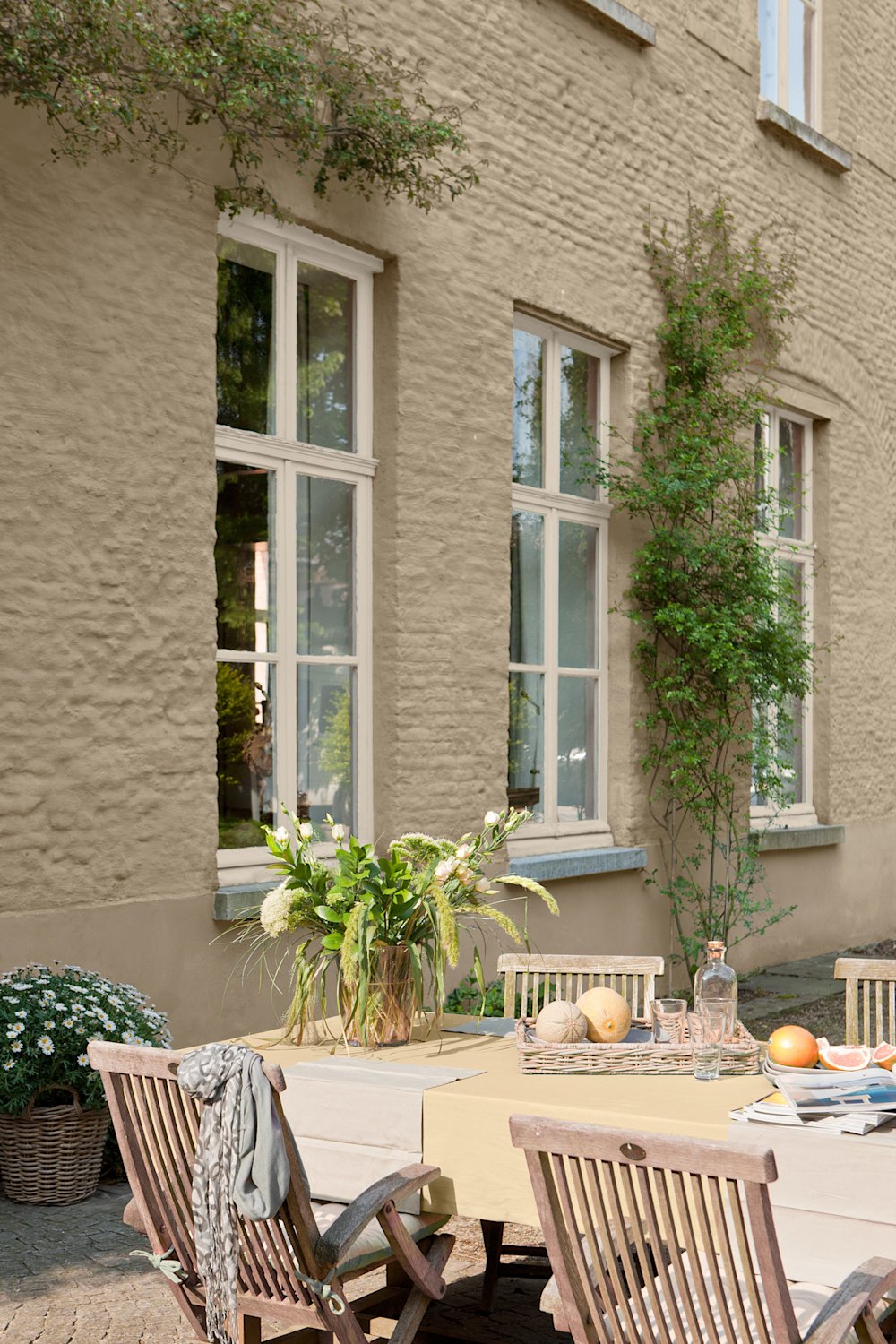 Ideeën om je buitenmuren op te frissen - buitengevel kleurenpalet 1