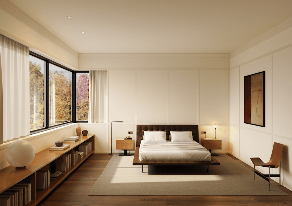 decoratieve elementen - slaapkamer - nmc - Noël & Marquet - ARSTYL, WALLSTYL - FT8,AD21,FL10 - wit -Slaapkamer, sierlijsten, zachte tinten