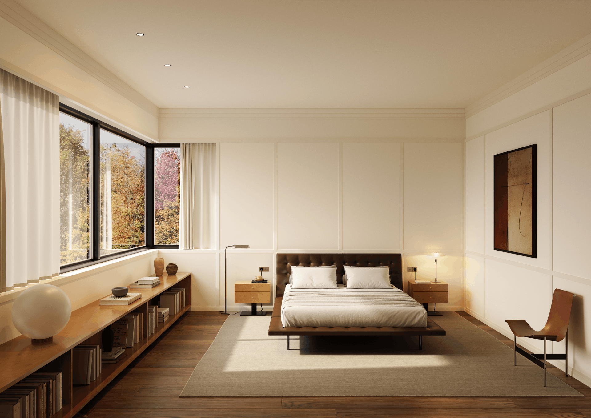 éléments décoratifs - chambre à coucher - nmc - Noël & Marquet - ARSTYL, WALLSTYL - FT8,AD21,FL10 - blanc - Chambre à coucher, moulures décoratives, tons doux