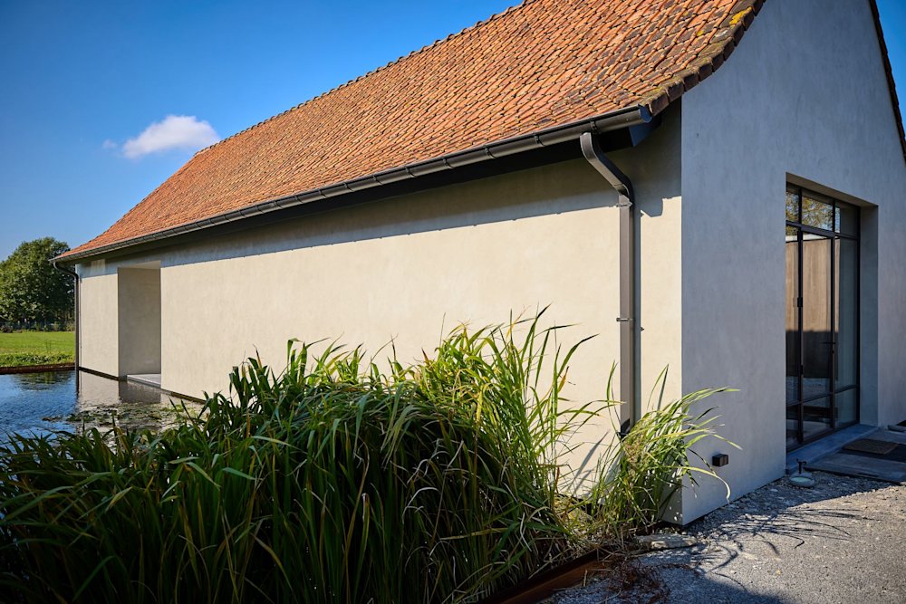 B2B - inspiratiegalerij - BOSSclima - stone art - color - Renoforce - villa - gevel10