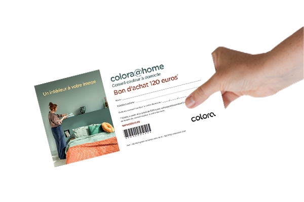 colora conseil couleur à domicile cheque 120 euro
