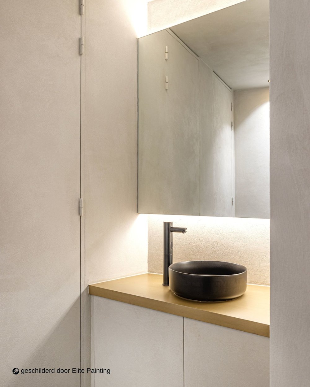 Badkamer in Stone Art Color in een kleur op maat door Elite Painting