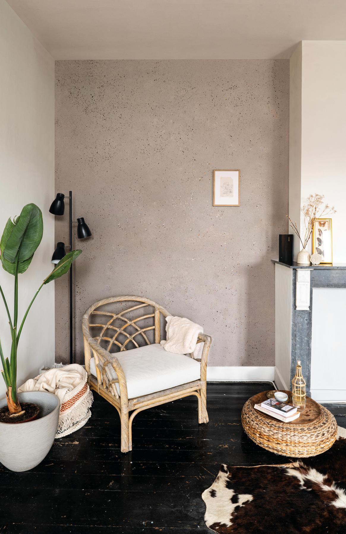 inspiratiebeeld magazine herfst 2022 muur met betonlook