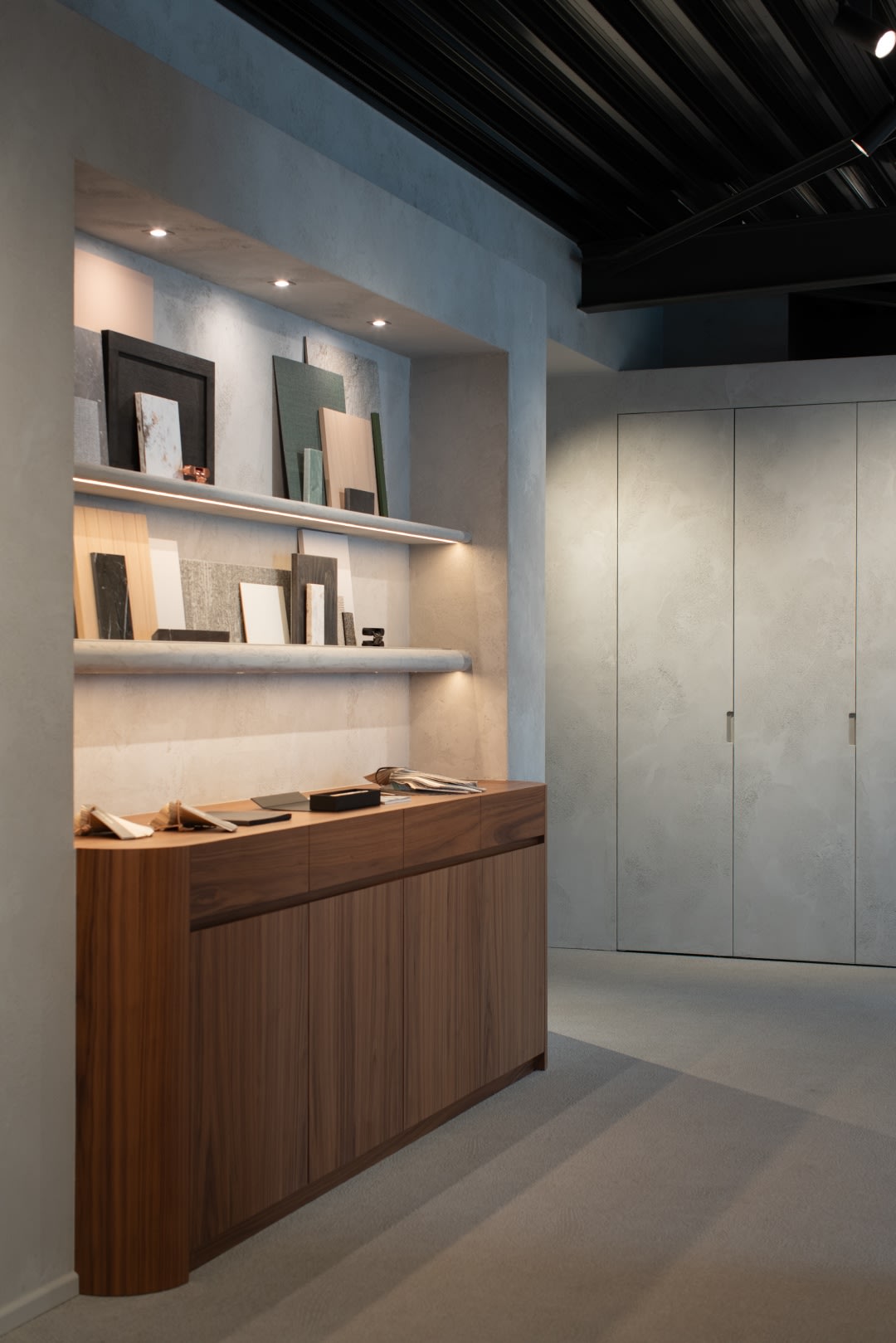 Inspiratiegalerij - Eurosun Showroom - Sand Rock - kleur SQ 04 Decofinish Clearmat