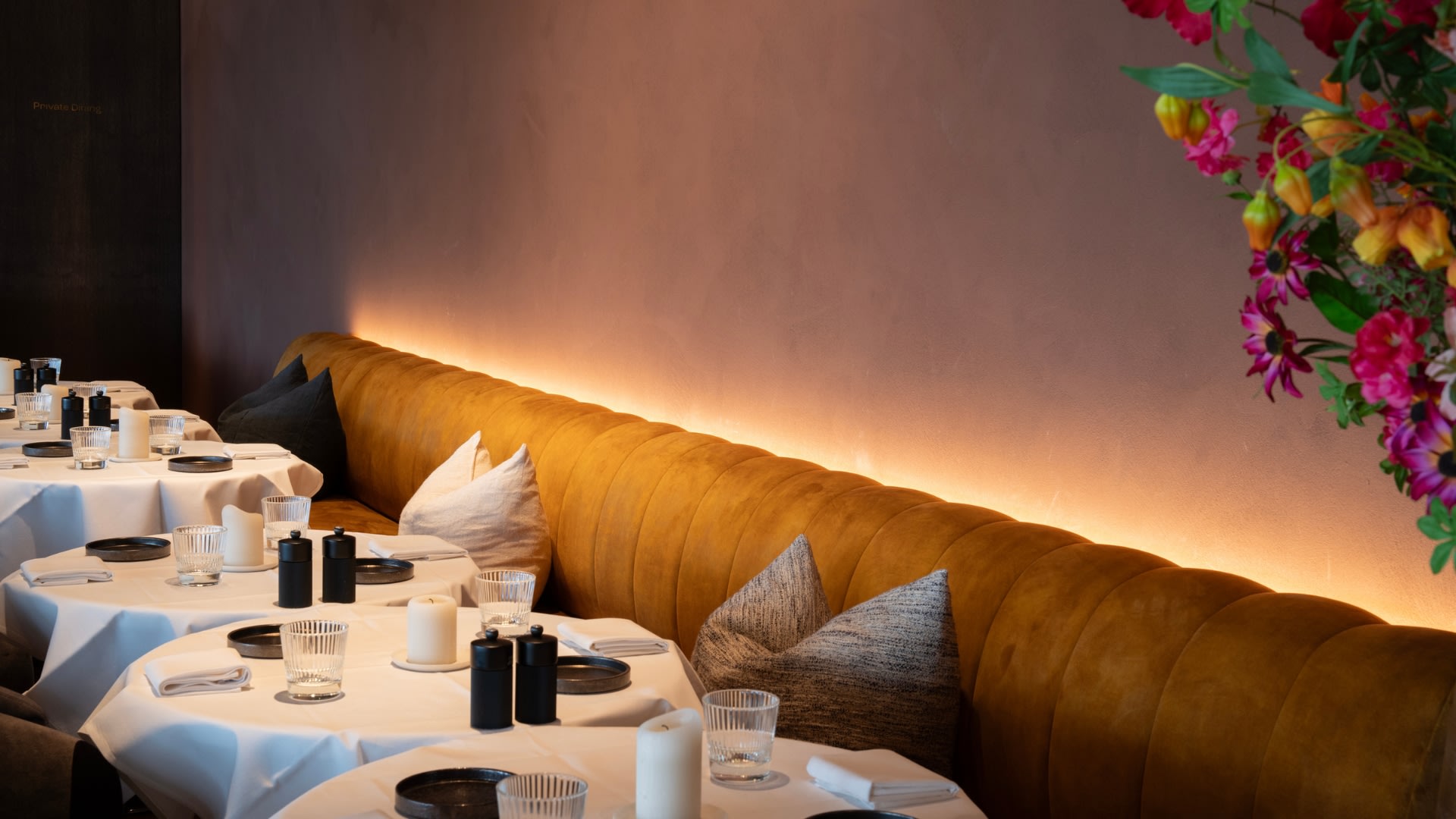 Warme tinten in decoratieve technieken