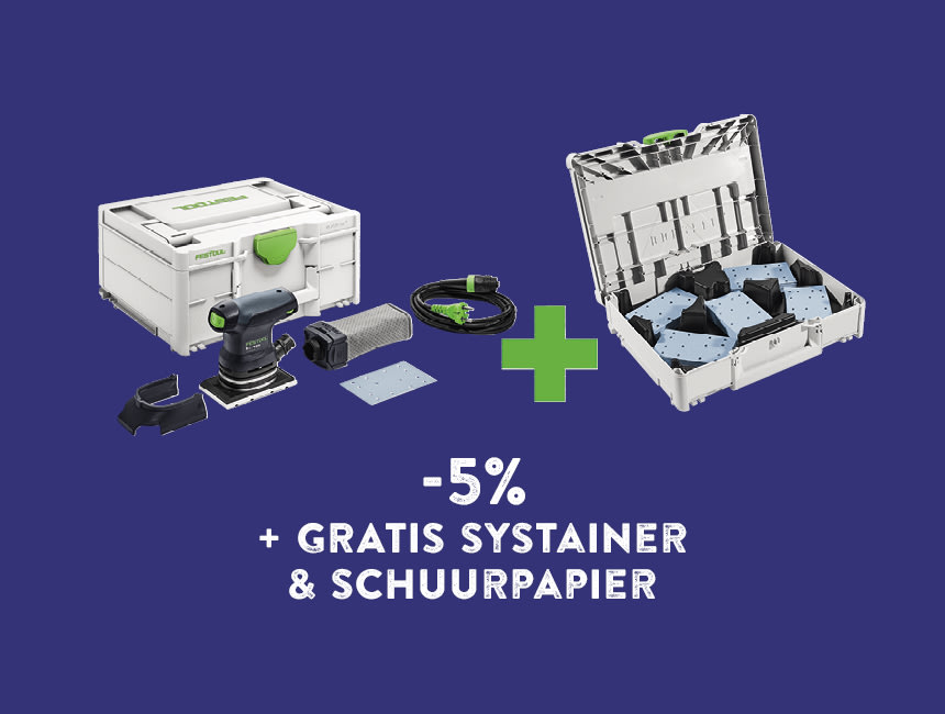 BOSSflash machines 24 Festool schuurmachine NL