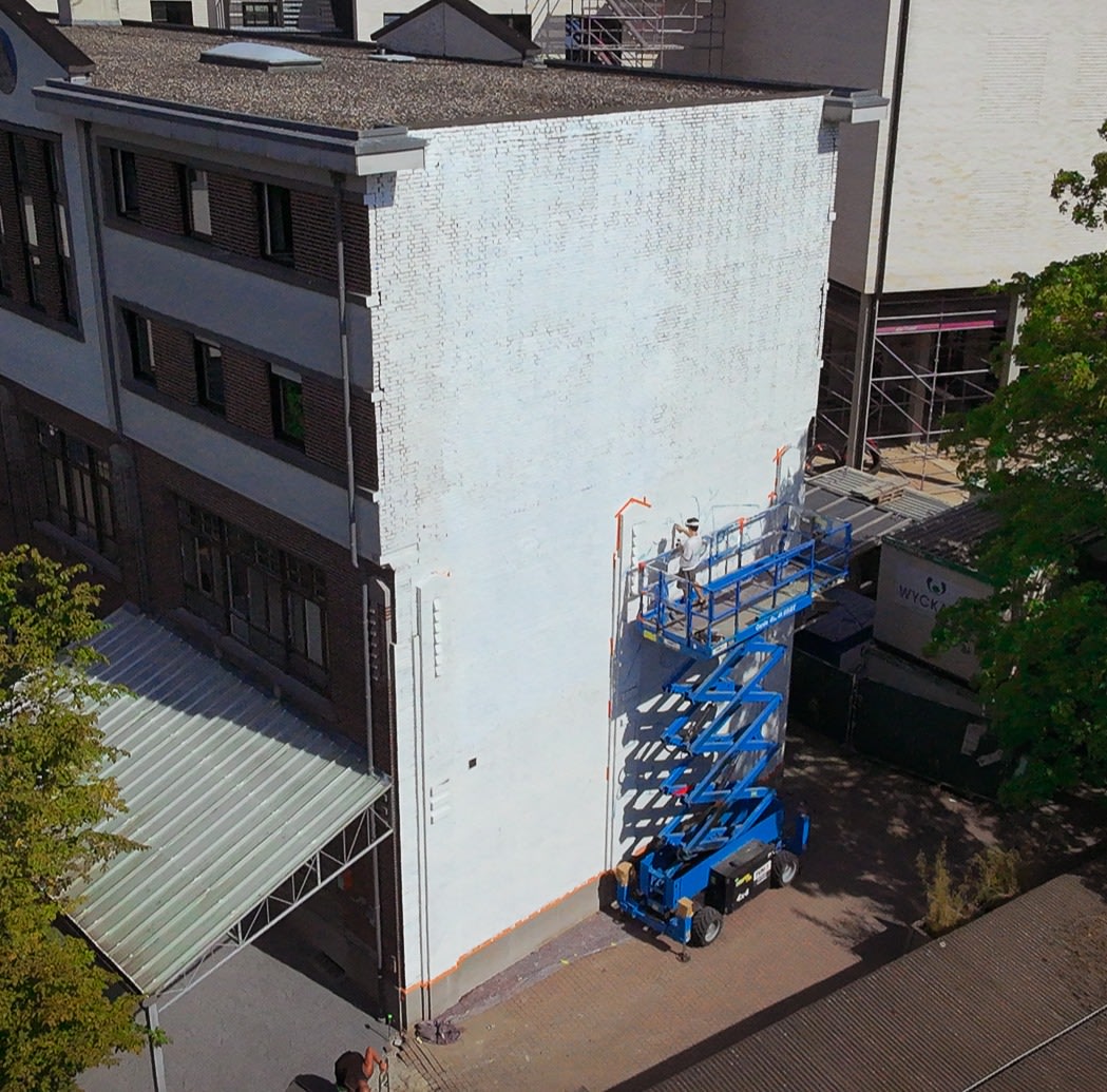 LP - win een muurschildering - SINT-CAROLUS Sint-Niklaas - voor-foto