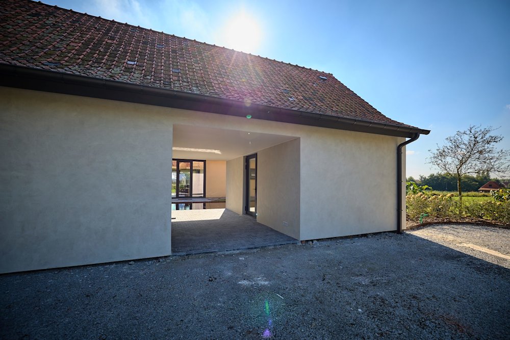 B2B - inspiratiegalerij - BOSSclima - stone art - color - Renoforce - villa - gevel3