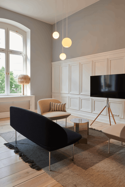 decoratieve elementen - woonkamer - nmc - Noël & Marquet - WALLSTYL - WL6,FL2,WL4 - grijs - wit - Sierlijsten, salon, moderne accenten