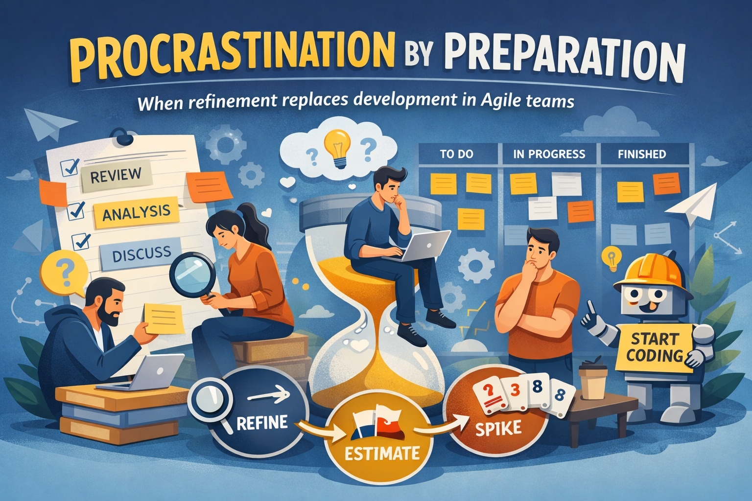Procrastination by Preparation  