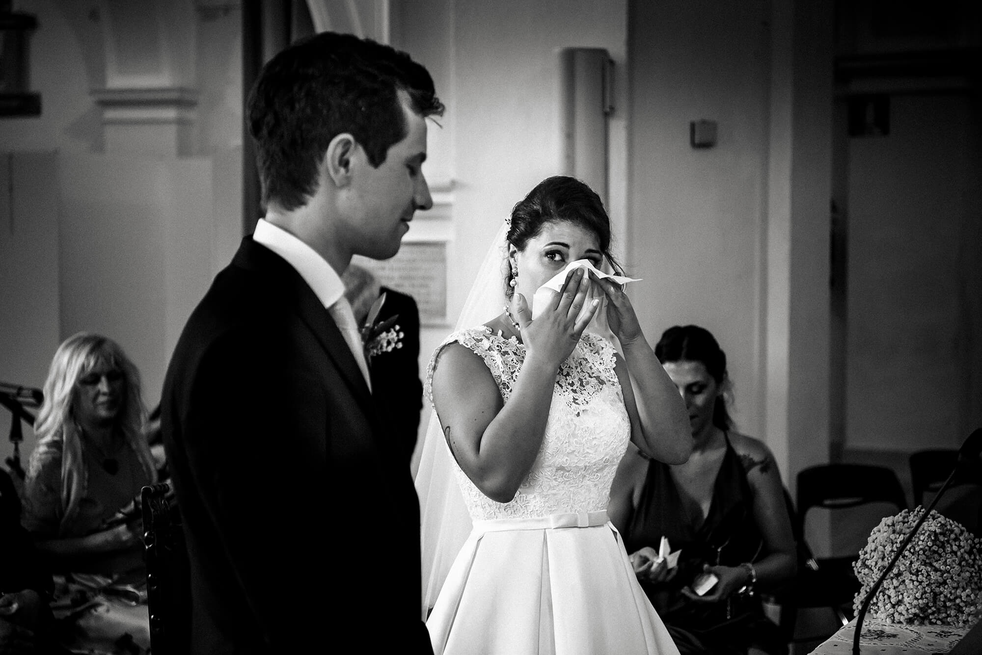 Le nostre foto di matrimonio sono spontanee, non interferiamo quasi mai con gli sposi.