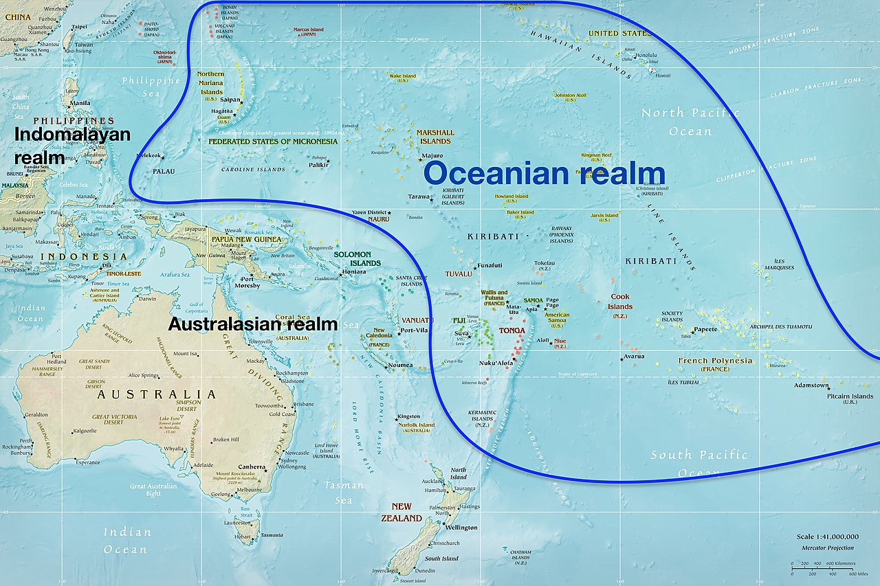 wilayah biogeografi-oseania