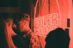 Lifestyle imagery of the work done by the Hyphen London team on Boiler Room with our wonderful client Absolut