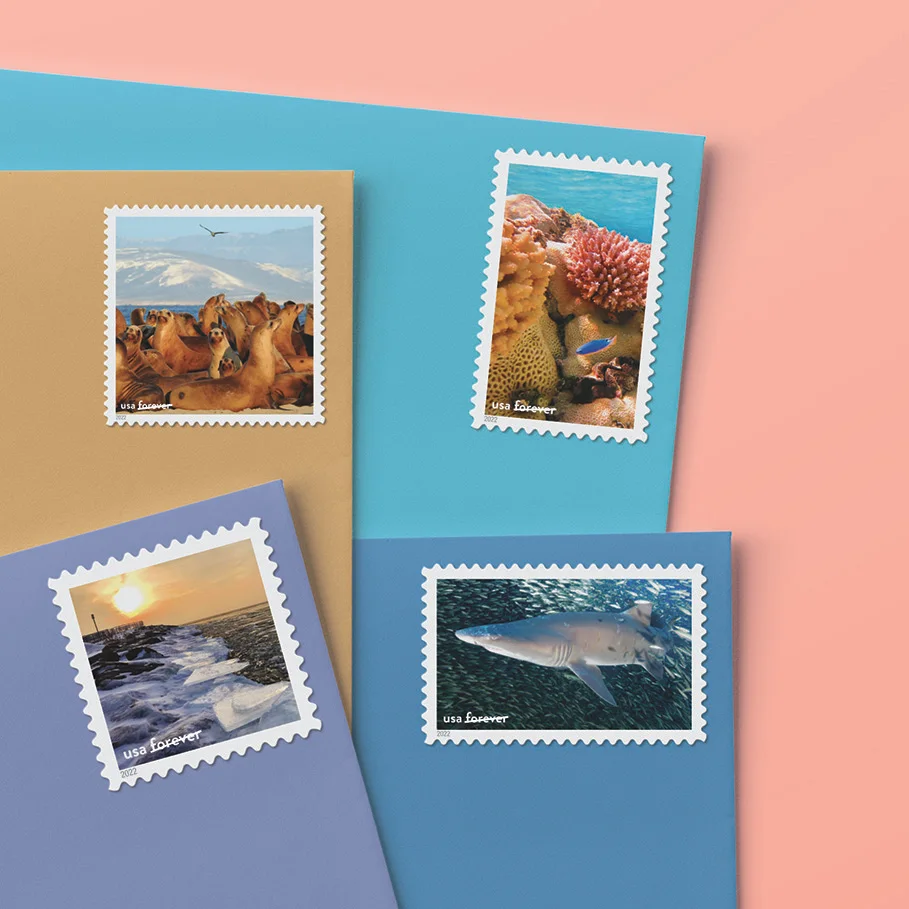 National Marine Sanctuaries Stamps