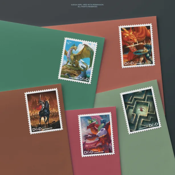 Dungeons & Dragons — Stamp Information