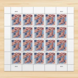 US Flags 2022 Sheet of 20