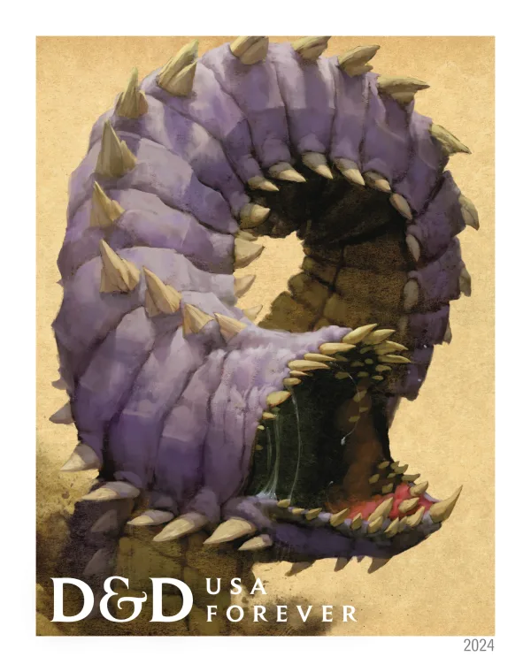 Dungeons & Dragons — Stamp Information