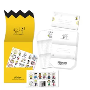Charles M. Schulz “Peanuts” Fold and Mail Stationery Set