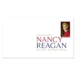 Nancy Reagan Digital Color Postmark