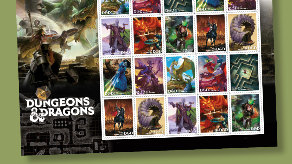 Dungeons & Dragons — Stamp Information