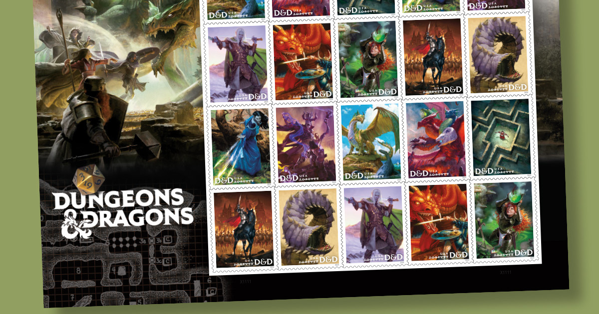 Dungeons & Dragons — Stamp Information