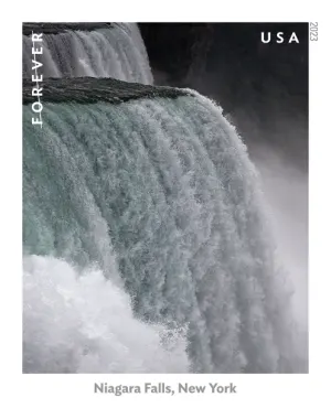 Waterfalls: U.S. Postal Service Commemorative Forever Stamps First