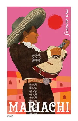 Mariachi Single Stamp 4
