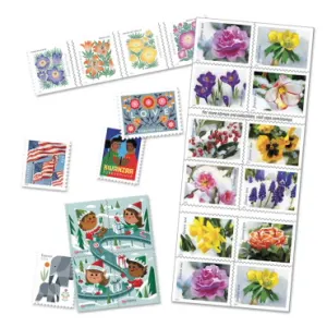 My Postage Stamp Collection – Stamps I Use for Mail Art, Where I