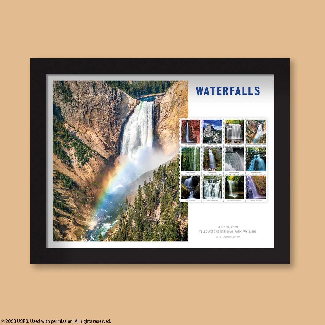 Waterfalls: U.S. Postal Service Commemorative Forever Stamps First