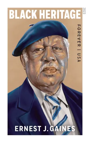 ErnestJGaines Stamp Image