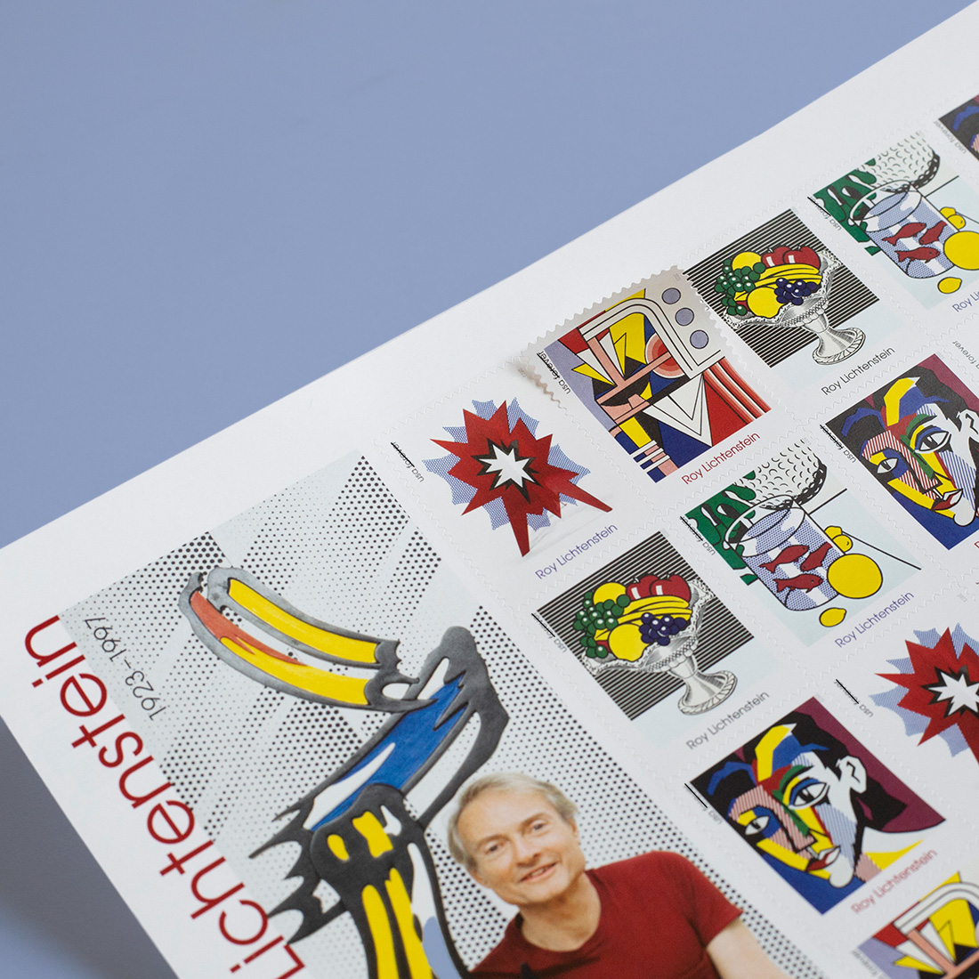 Roy Lichtenstein Stamp Information   DynamicPane 