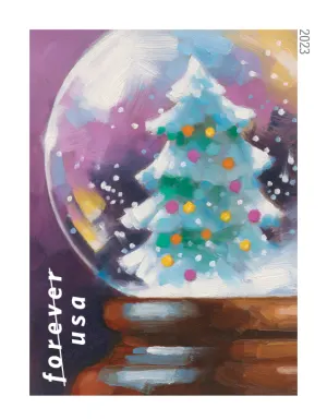 U.S. Postal Service to Shake Up Mail With Snow Globe Stamps