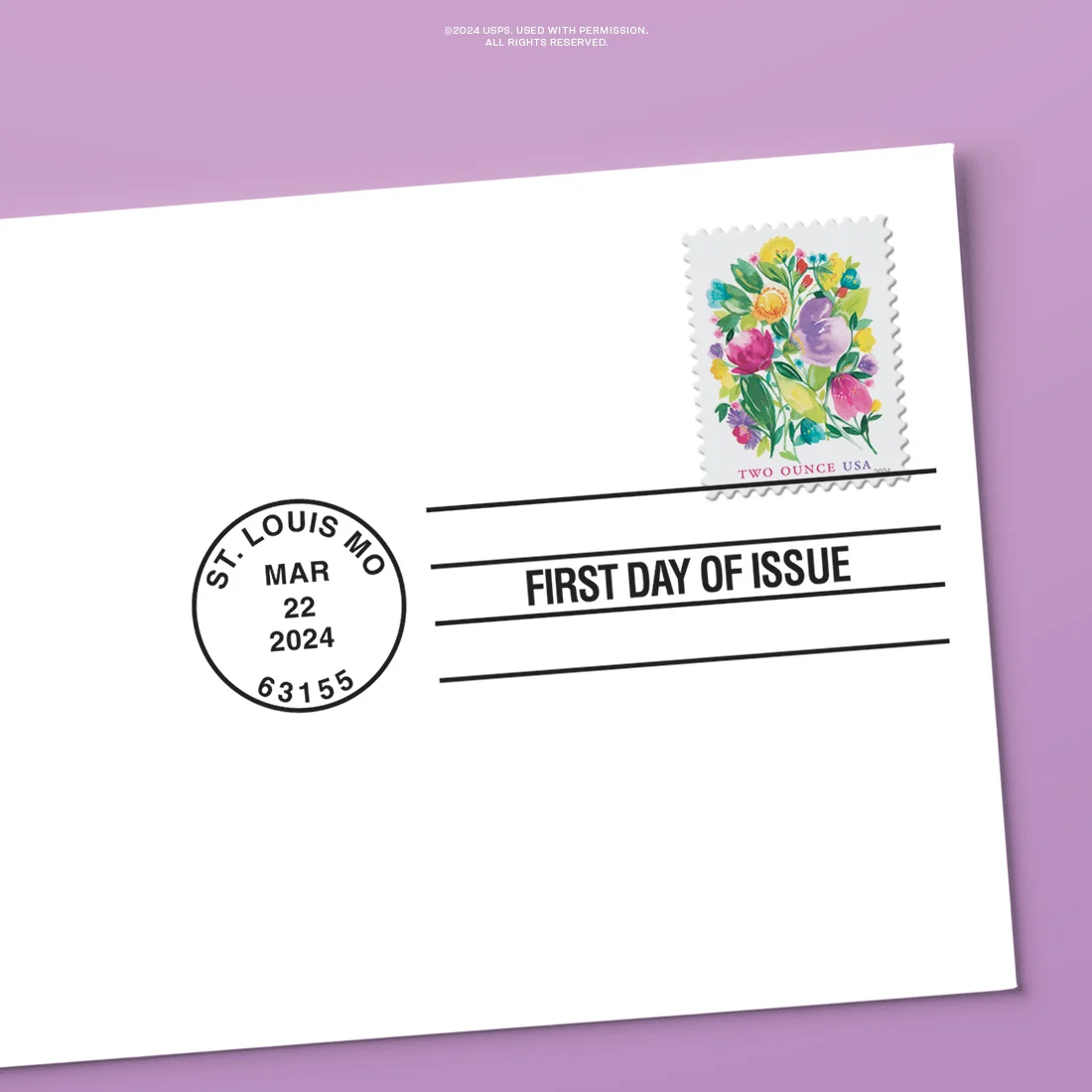 Wedding Blooms (2 oz.) — Stamp Information