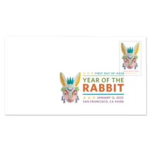 Year of the Rabbit Digital Color Postmark
