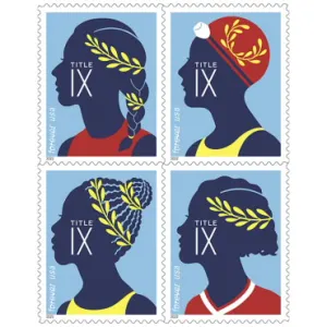 Title IX Pane of 20 Stamps Teaser