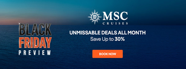 MSC Cruises Ltd - Up to 20% Off Yacht Club