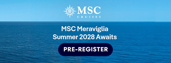My Kind of Cruise MSC Pre Reg