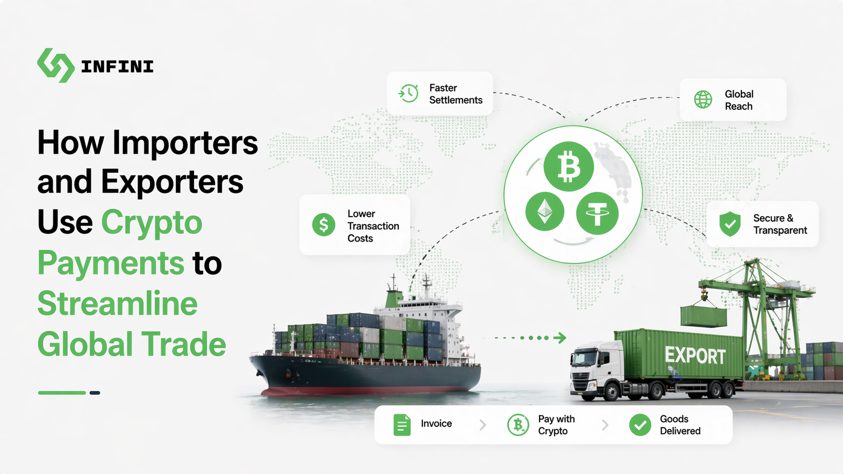 How Importers and Exporters Use Crypto Payments to Streamline Global Trade
