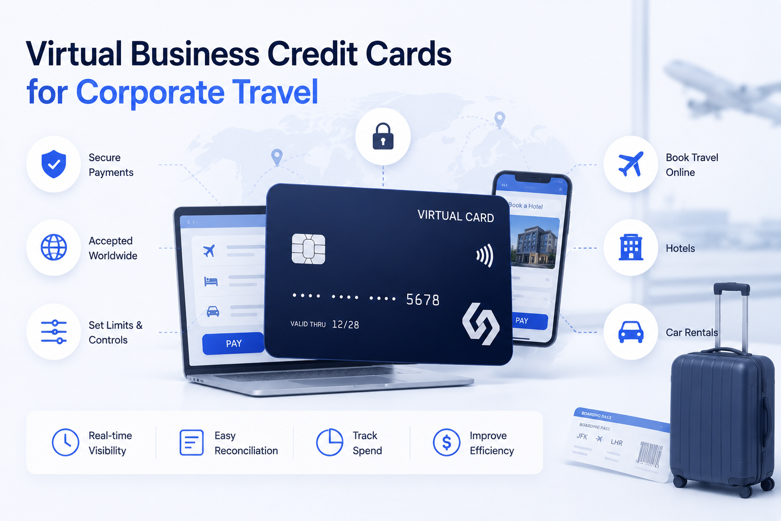 Virtual Business Credit Cards for Corporate Travel