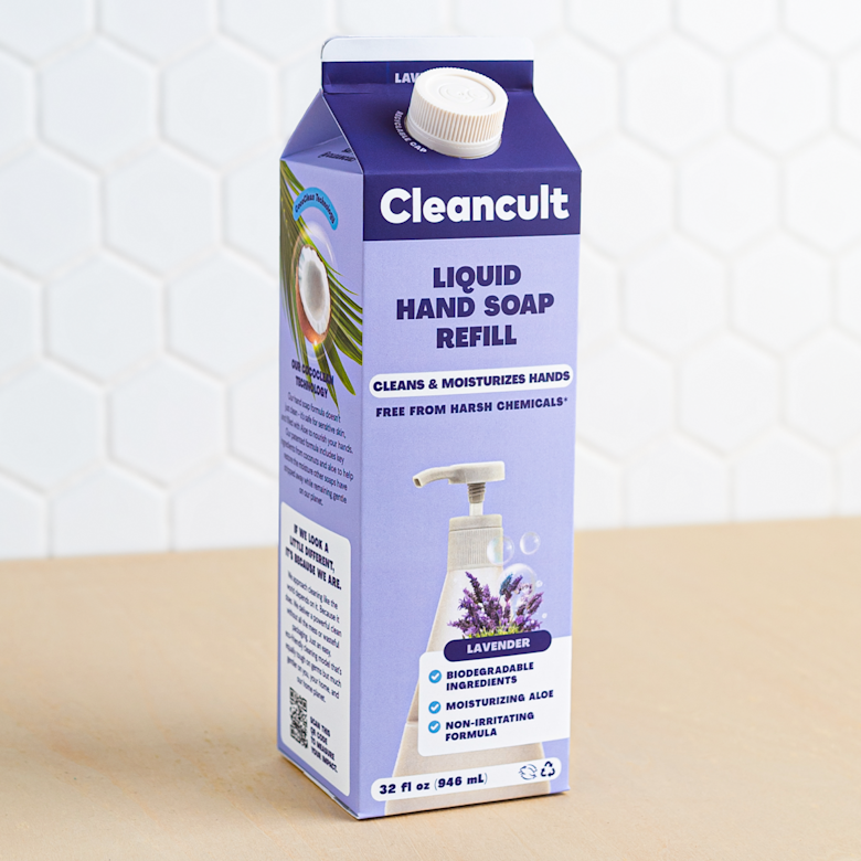 Liquid Hand Soap Refill Lavender Cleancult