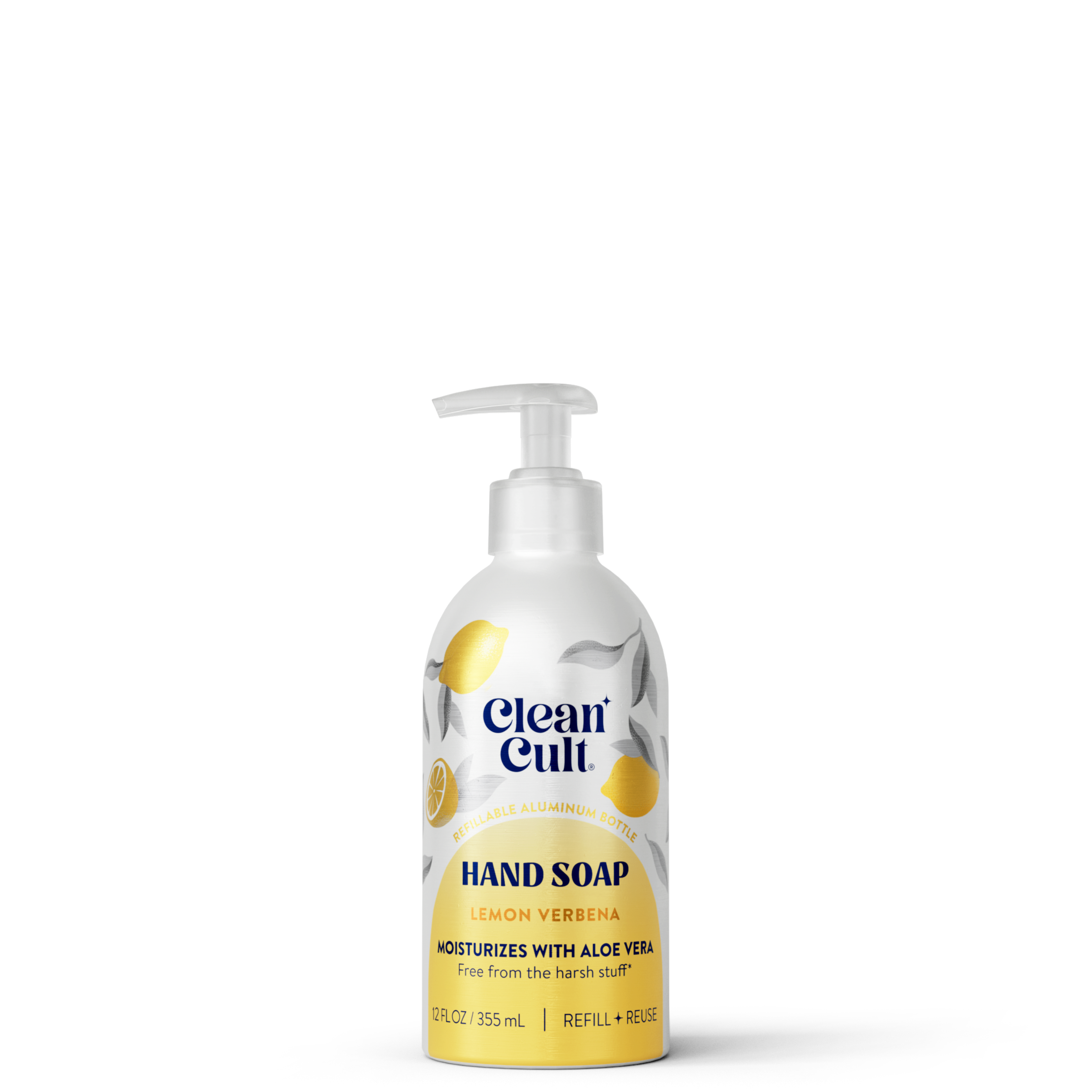 Liquid Hand Soap | Lemon Verbena | 12 Fl Oz | Cleancult