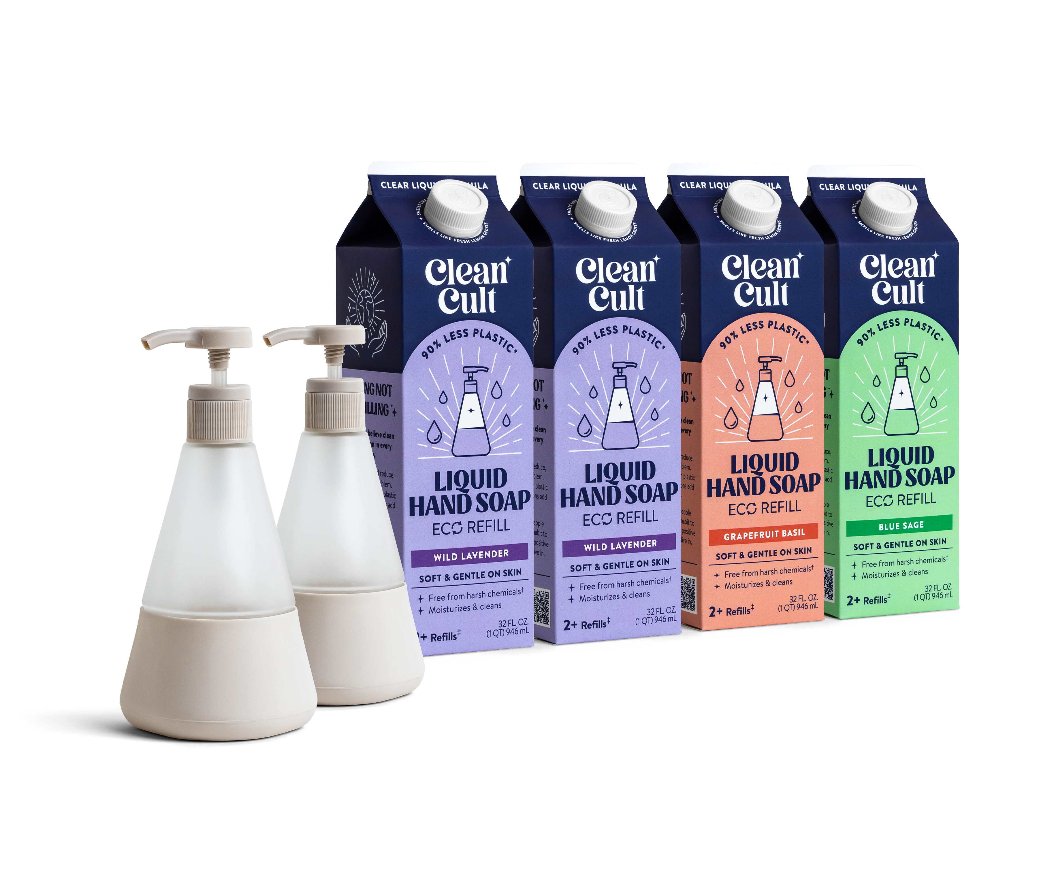 Countertop Essentials Bundle - Exfoliating Hand Soap Refill