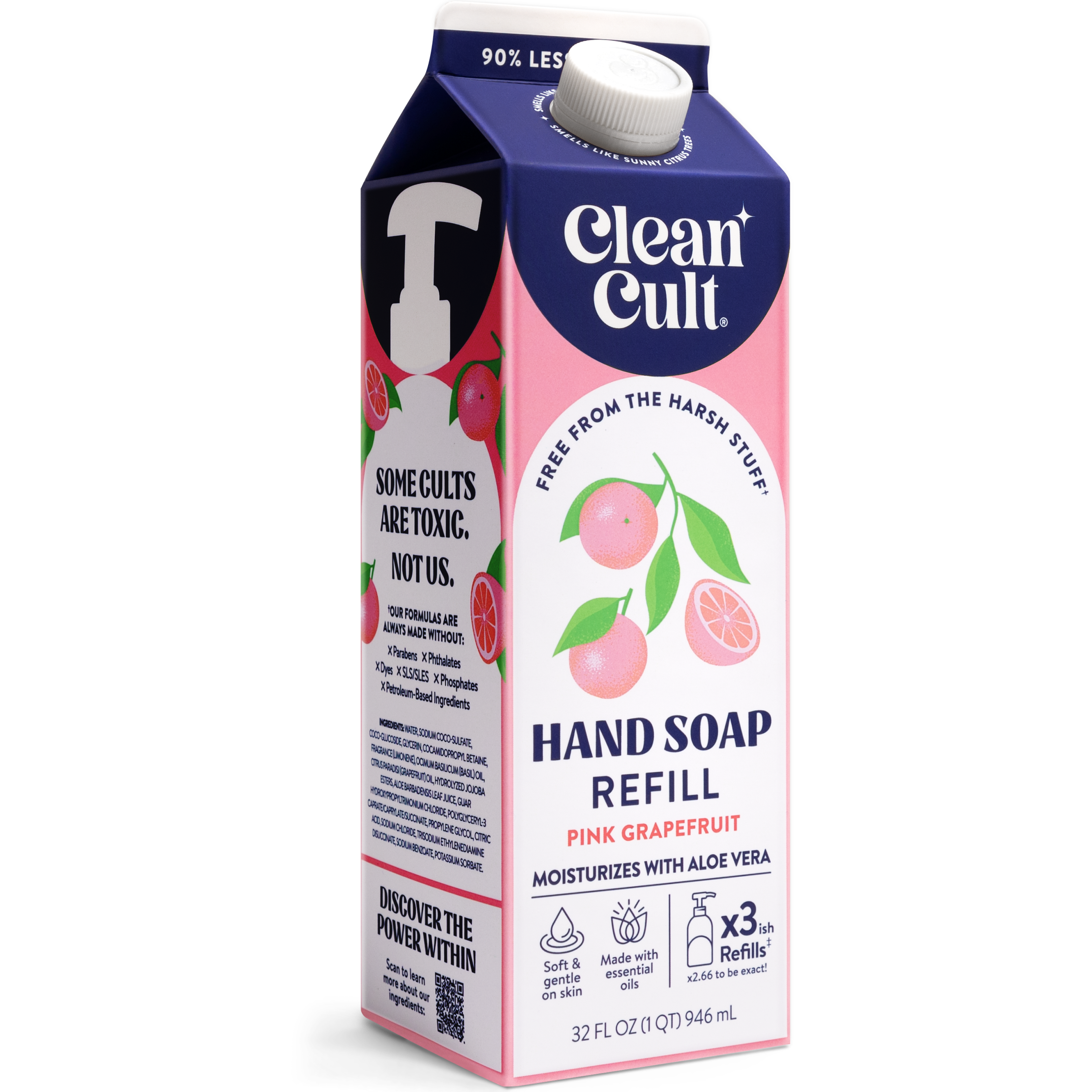Liquid Hand Soap Refill - Pink Grapefruit image 1