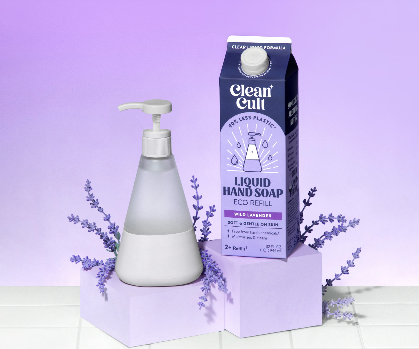 Liquid Hand Soap Refill, Wild Lavender