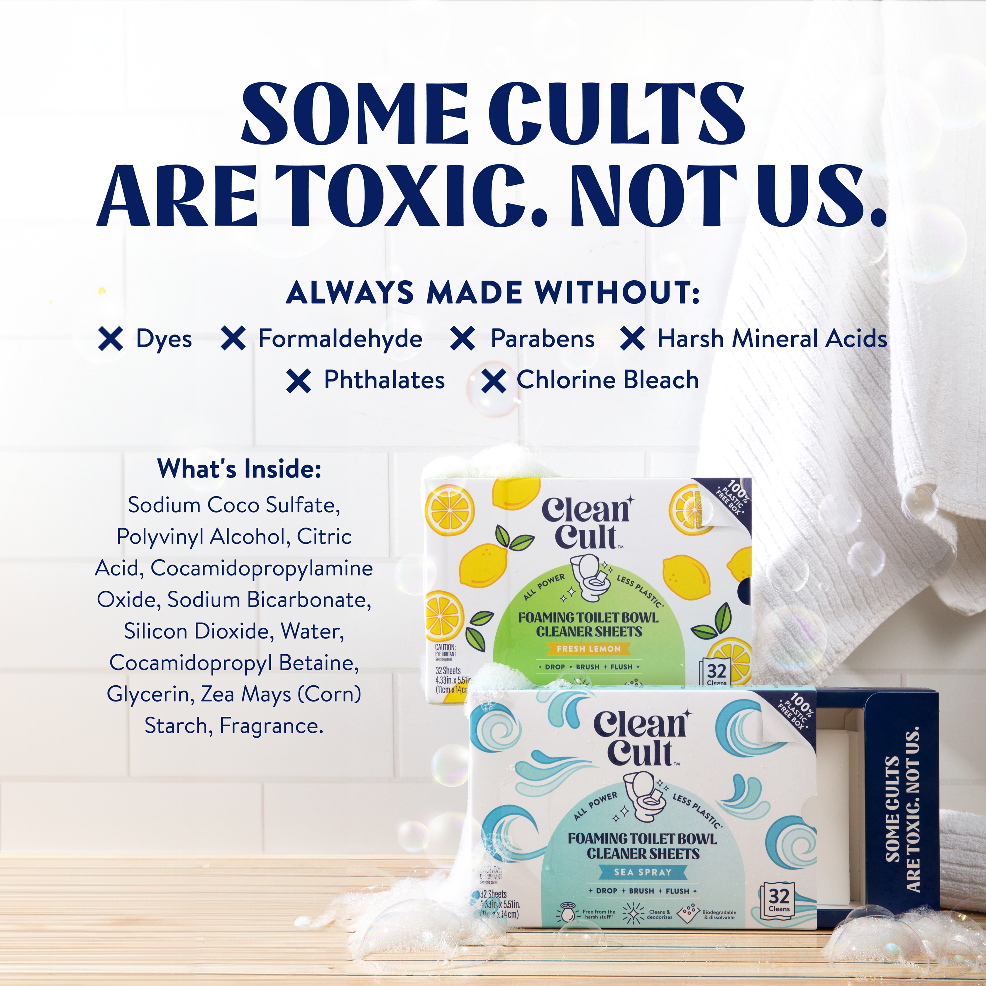 Toilet Bowl Cleaner Sheets - Thumbnail 4